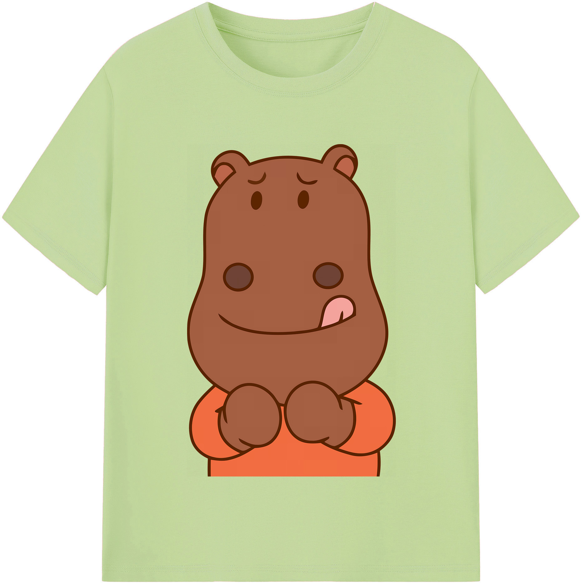 （画像用） アンパンマン Anpanman 綿100％半袖Tシャツ（フロントプリント）